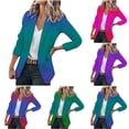 thumbnail image 5 of Qeaghou Sales Blazers for Women Fashion Casual Lightweight Blazer Jackets Business Long Sleeve Cardigan Jackets Work Office Suits, 5 of 6