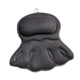 thumbnail image 3 of Almohada de baño Almohada de bañera SPA Essentials Malla Cómoda con ventosas Gris oscuro, 3 of 9