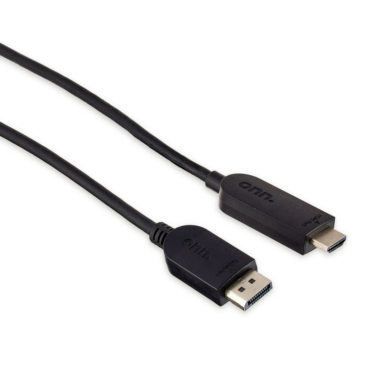 onn. 4' HDMI Cable, Black 