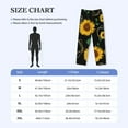 thumbnail image 4 of Fotbe Flower (2) Pantalones de Pijama para Hombre, Pantalones de Dormir, Pantalones de Casa con Cintura Ajustable y Bolsillos-Medium, 4 of 6