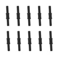 thumbnail image 1 of Adaptador De Extensión De Enchufe De Banana, Conectividad Fuerte 10PCS 4 Mm Hembra A Acoplador De Banana Hembra Para Automóvil ANGGREK Negro, 1 of 8
