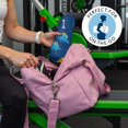 thumbnail image 5 of DarkBlue Cartoon Dinosaurs Bones Pattern Hot Yoga Mat Towel Non Slip for Hot Yoga - Quick-Drying Yoga Mat Cover with 4 Corner Pockets with Travel Bag - Hot Yoga Towel Non Slip 70"x26", 5 of 6