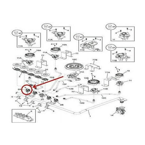 FRIGIDAIRE 5304505690 VALVE - GENUINE OEM PART