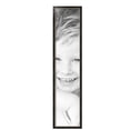 thumbnail image 2 of ArtToFrames 8" x 37" Black Square with Gold Beads Picture Frame, 8x37 inch Black Wood Poster Frame (WOM-5021),  Pack, 2 of 7