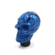 thumbnail image 1 of Pomo de Palanca de Cambio Manual Unique Bargains Diseño Calavera Cráneo Resina Azul, 1 of 7