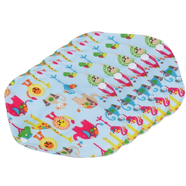 Papas de Lavado, almohadillas menstruales reutilizables absorbente a prueba de fuga cómodo para viajar en el hoger