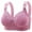 Purple, variant on Tbopshirt Wireless Bras for Women Plus Size,Stretch Push-Up Womens Bras,Woman's Embroidered Glossy Comfortable Breathable Bra Underwear No Rims