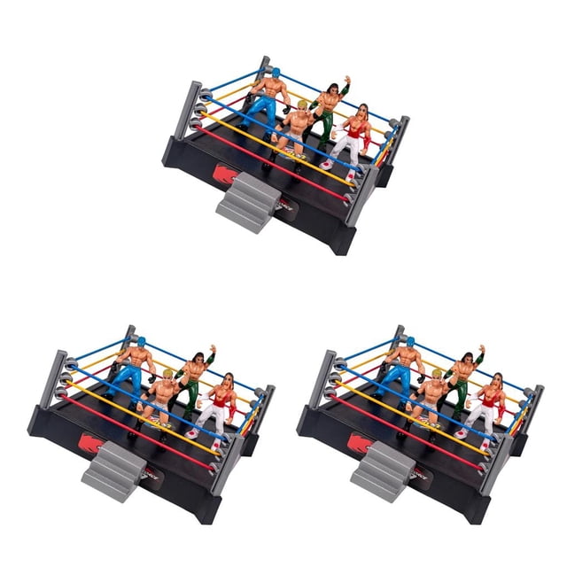 Billuyoard Fighting Toys Small Wrestler Toys Portable Toys Funny Wrestling Kids Set Wear-resistant Ring for Children Type1 NO1 Billuyoard CBP588842