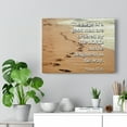thumbnail image 6 of Scripture Walls Psalm 37:23 The Steps Bible Verse Canvas Christian Wall Art Ready to Hang Unframed, 6 of 16