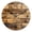 A021, variant on 14 Inch Wall Clock Battery Operated Square Clock for Office, Kitchen, Outdoor, Living Room, Stenciled Deer Head With Antlers On Rustic Wood Background