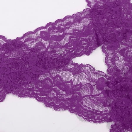 

Cathalem Lingerie Push up 2pc Ladies Lace + Thong Lingerie Fashion Lace Set Lingerie Suit Underwear Lingerie Robes for Women Underwear Purple Small