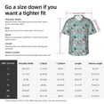 thumbnail image 5 of Disketp Hawaiian Shirts for Men,Animal Dog Print Mens Casual Short Sleeve Button Down Shirts Beach Shirt, 5 of 7