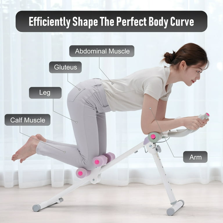 leikefitness Height Adjustable Ab Trainer Abdominal Whole Body