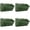 Army Green 4PCS, variant on Vertical Wall Mounted Planter Pot Hanging Flowerpot Window Box With Hole For Garden Patio Yard (Green)