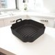 thumbnail image 4 of Bandeja para Hornear Horno Freidora Aire Molde Rectangular Cesta Segura Alimentos, 4 of 9