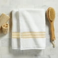 thumbnail image 6 of Better Homes & Gardens Adult Bath Towel, Yellow Stripe, 6 of 10