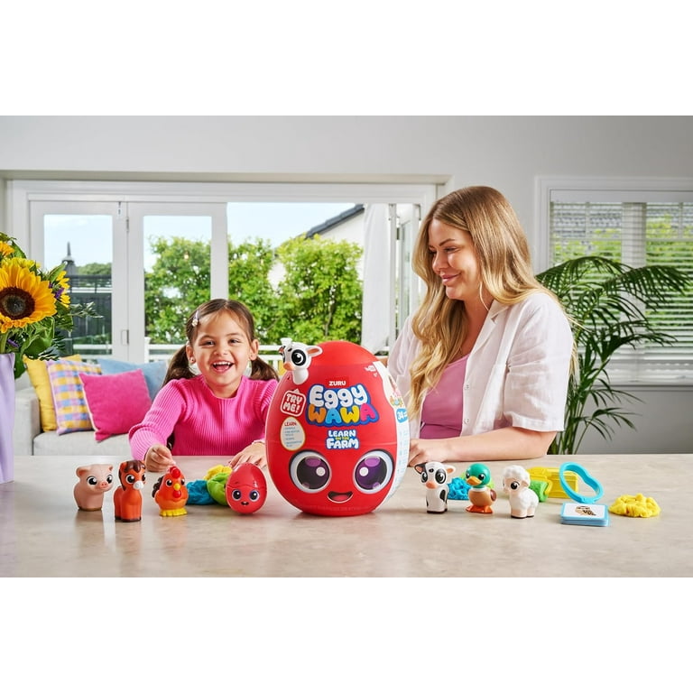新発売の by Farm The on Learn Wawa Eggy ZURU, Baby Interactive Pre-K 早期発育・アクティビティ玩具