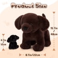 thumbnail image 5 of MaoGoLan 4Pcs Labrador Stuffed Animal 16'' Large Stuffed Labrador With 3 Puppies Dog Plush Toy, 5 of 11