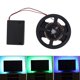 thumbnail image 4 of Tiras de LED brillantes alimentadas por batería de 5V y 1m, lámpara de cinta ligera para iluminación de fondo de TV RGB, 4 of 8