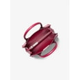 thumbnail image 2 of Michael Kors Satchel Medium Leather Mercer Messenger Handbag Crossbody Raspberry, 2 of 3