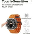 thumbnail image 3 of 4-Pack for 2024/2025 Samsung Galaxy Watch Ultra 47mm Tempered Glass Screen Protector Compatible with Galaxy Watch Ultra 47mm Bubble-Free 9H Hardness Protective Film, 3 of 5