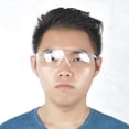 thumbnail image 2 of Seitruly Gafas de seguridad Gafas transparentes con lentes antiarañazos Protección ocular Gafas de trabajo industrial Electrónica, 2 of 6