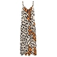 thumbnail image 4 of Leopard Print Pattern Sleeveless Dress Woman Fashion Long Dresses Women's Summer Suit Dress Summer 2025 Women, 4 of 7