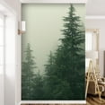 thumbnail image 2 of Idea4wall 3pcs Green Pine Trees Nursery Decor Stick Wallpaper Removable Wall Murals Large Wall Stickers for Home Decoration, 96"x72", 2 of 5