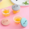 thumbnail image 4 of Wovilon Egg Boiler for Hard Boiled Eggs - Silicone Egg Cups for Poached Eggs Hard Boiled Egg Holder Without Shell Egg Cooker Silicone Egg Molds - Egg Poacher Pan Nonstick 6 Eggs Kitchen Gadgets, 4 of 7