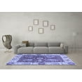 thumbnail image 3 of Ahgly Company Indoor Rectangle Oriental Blue Traditional Area Rugs, 5' x 7', 3 of 4