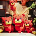 thumbnail image 4 of 2022 Mascot Tiger Doll Adorable Car Interior Decor Super Soft Festive Plush Tiger Doll for Spring Festival, 4 of 8