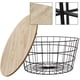 thumbnail image 4 of Generisch Mesa Auxiliar Metal Negro, Mesa Auxiliar Metal Negro 68Cm, Mesa Cesto Metal Moderno, 4 of 4
