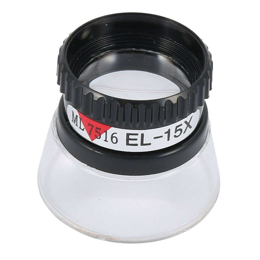 Cylinder Eye Magnifier Magnification Loupe Glasses Magnifying Lens 15X