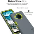 thumbnail image 4 of CoverON For Nokia X100 Case, Military Grade Heavy Duty Full Body Rugged Phone Cover, Gray, 4 of 7
