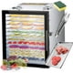thumbnail image 1 of Maquina Deshidratadora de Alimentos con 12 Bandejas de Acero Inoxidable Control de Temperatura y Temporizador Ideal para Frutas Verduras Carne y Golosinas para Mascotas, 1 of 8