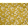 thumbnail image 4 of oneOone Rayon Yellow Fabric Florals Sewing Craft Projects Fabric Prints By Yard 56 Inch Wide-XY, 4 of 8
