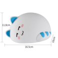 thumbnail image 5 of EIMELI Cat Lamp Cute Bedside Lamp Table Lamp Portable Silicone Colorful LED Nightlight Baby Night Light Super Cute Gifts for Kids, 5 of 6