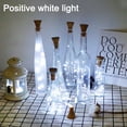 thumbnail image 2 of Paquete de 10 luces solares para botellas de vino con 20 luces LED para corcho, ideales para fiestas, bodas, Navidad, vacaciones y jardines., 2 of 5