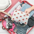 thumbnail image 3 of OUNONA Small Zipper Pouch Makeup Bag Pattern Storage Women Daily Use 1Pcs, 3 of 3