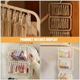 thumbnail image 3 of FONDOTIN Foldable Clothes Drying Rack White PP 2PCS, 3 of 7