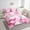 Pink White, variant on Erosebridal Guitar Boots Bedding Sets Twin Size,Disco Ball Comforter Sets with Sheets,Western Theme Bed in a Bag Twin size,Microfiber Music Room Decorative,Reversible,7pcs