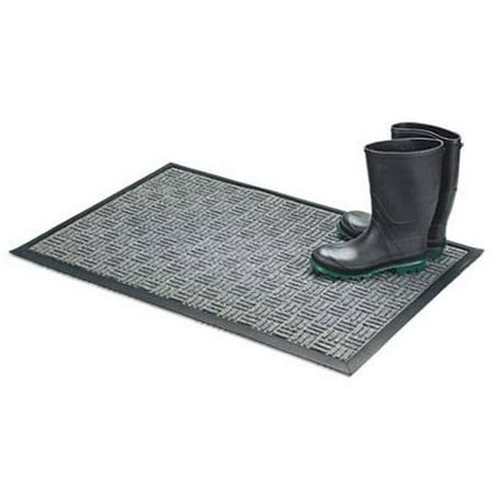 - Bacova Guild 05520 Floor Saver II Doormat, Gray Olefin Fiber, 18 x 30-In.