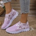 thumbnail image 2 of IEMIEMIEM Women's Athletic Shoes Slip On Walking Casual Comfort Lightweight Breathable Mesh Sock Shoe Non-Slip Tennis Running Sneakers 5.5 wide, 2 of 6