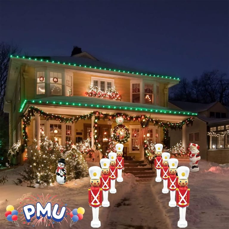 PMU Christmas Light-Up Toy Soldier 31 Inch Christmas Decoration