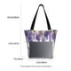 thumbnail image 3 of Disketp Lavender Blooms Window Bolsa de Hombro Casual para Mujer, Bolso Cruzado para Compras, Viajes y Uso Diario, 3 of 6