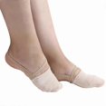 thumbnail image 1 of Gymnastics Shoes Professional Rhythmic Shoes Sport Soft Half Socks Ballroom Art Gym Socks Elastic Dance Shoes Knitted Roupa Sock, 1 of 5