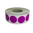 thumbnail image 1 of Color Coding Labels roll - 3/4" Diameter Round dot Stickers in Purple Size - 19mm 1050 Pack by Royal Green, 1 of 1