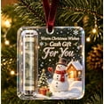 thumbnail image 5 of Christmas Cash Gift Ornament, Christmas Decoration Wallet Pendant, Clear Acrylic Cash Holder Ornament for Tree Hanging and Gift, 5 of 8
