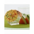 thumbnail image 5 of 100pcs Colorful Cocktail Umbrella Picks for Party Drinks Decoration, Assorted Colors Tropical Drink Umbrellas, 5 of 10