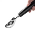 thumbnail image 4 of Cuchara para Helado de Acero Inoxidable, Cuchara para Helado Profesional Cucharas para Helado Grandes con Manejar de Goma Antideslizante, 4 of 5